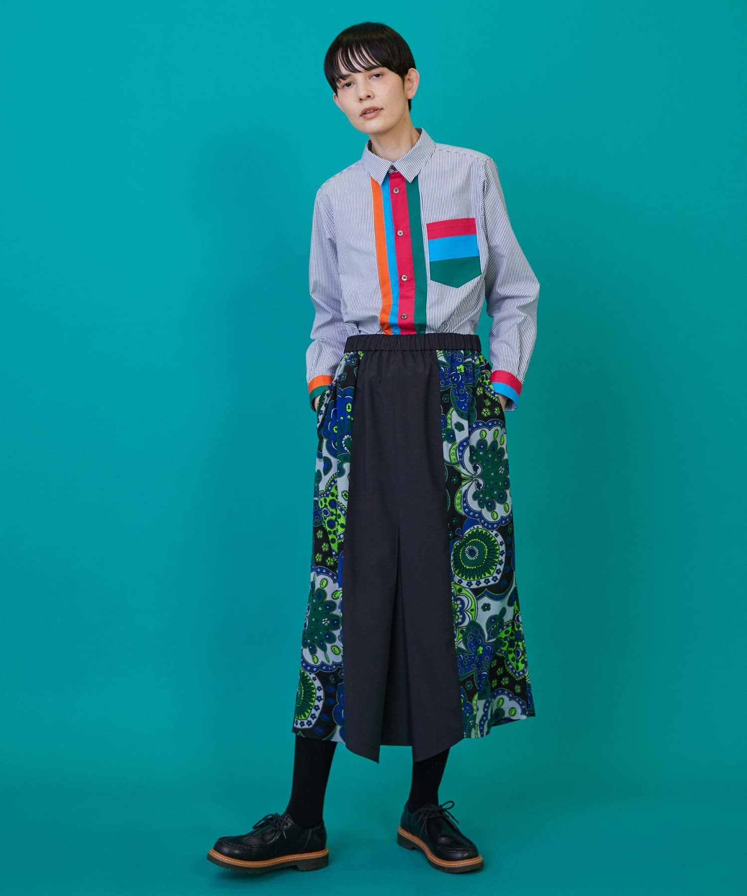 スカーフル（スカート） ブルー 1サイズ