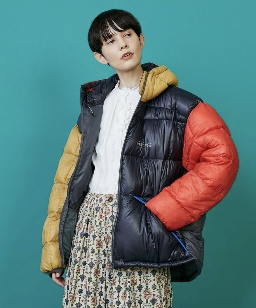 WILDTHINGS×FRAPBOIS 中綿ブルゾン マルチ Sサイズ