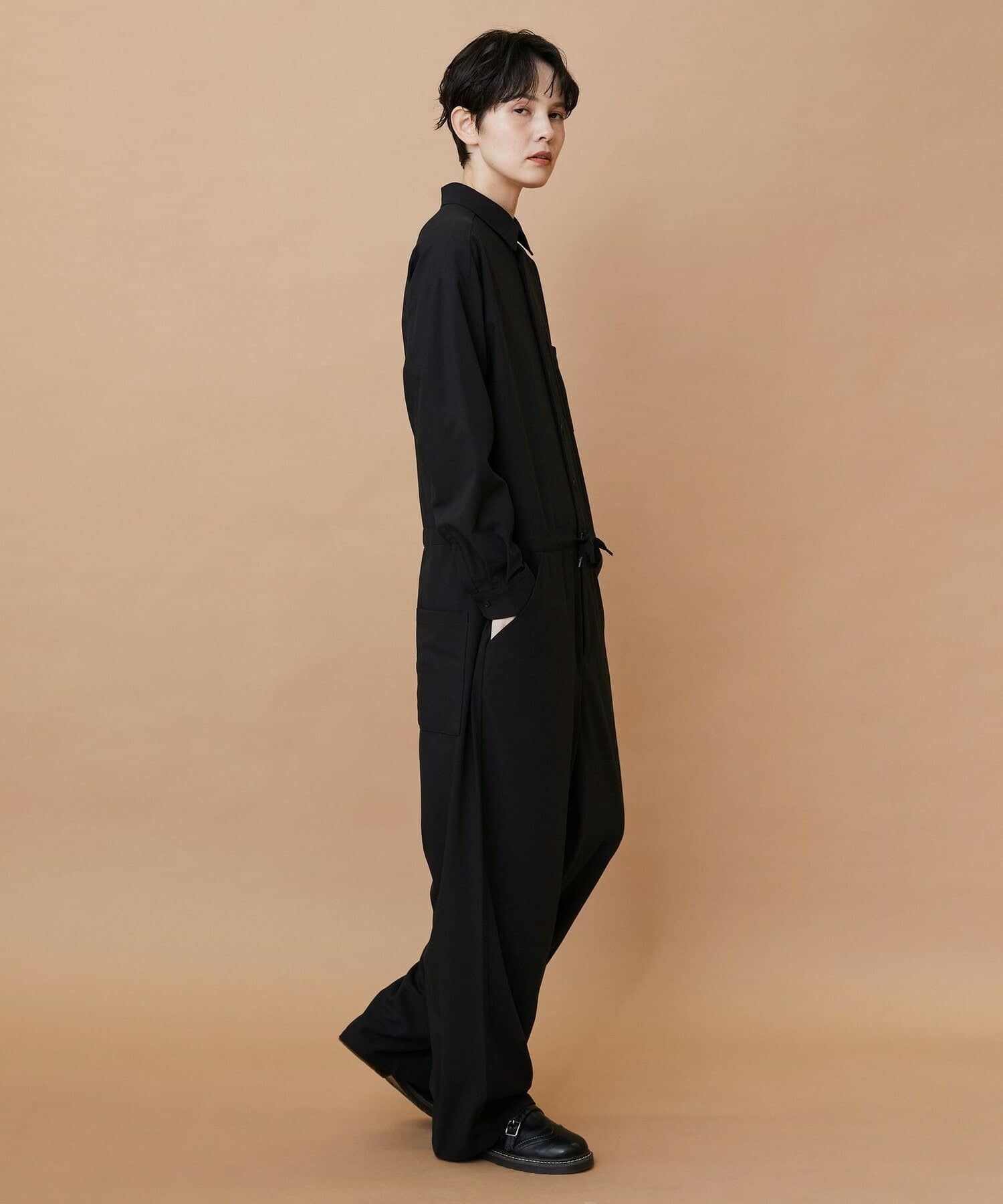 T/Rギャバ ベージュ 1サイズ