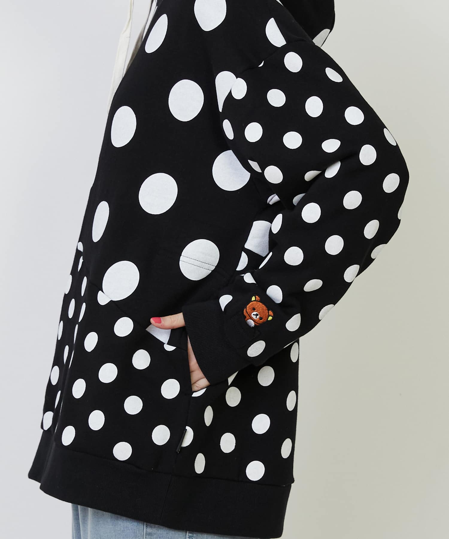 FRAPBOIS×Rilakkuma オーバーサイズスウェット グレー 1サイズ