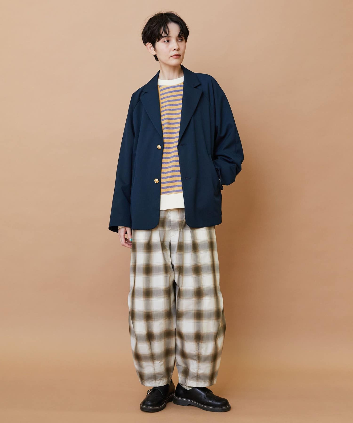 ブレイザー グレージュ 1サイズ