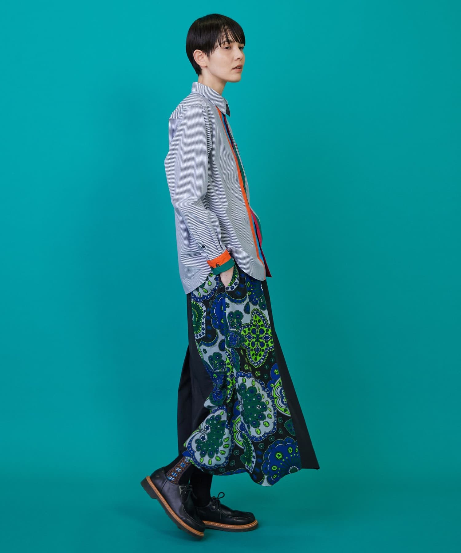 スカーフル（スカート） ブルー 1サイズ