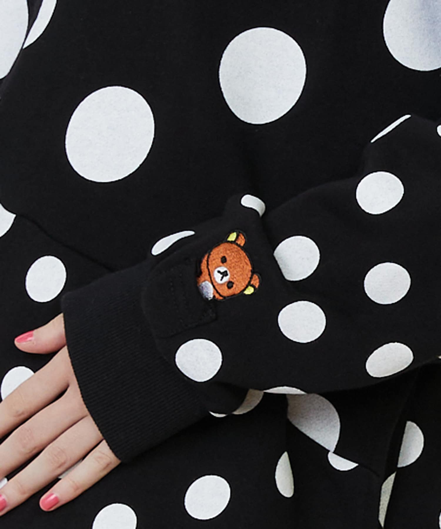 FRAPBOIS×Rilakkuma オーバーサイズスウェット グレー 1サイズ