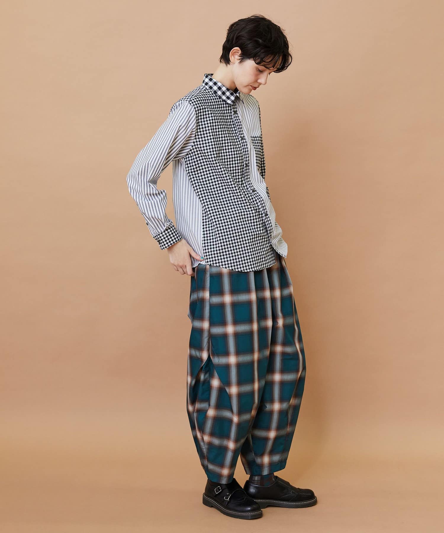 オンブレー（パンツ） ベージュ 1サイズ