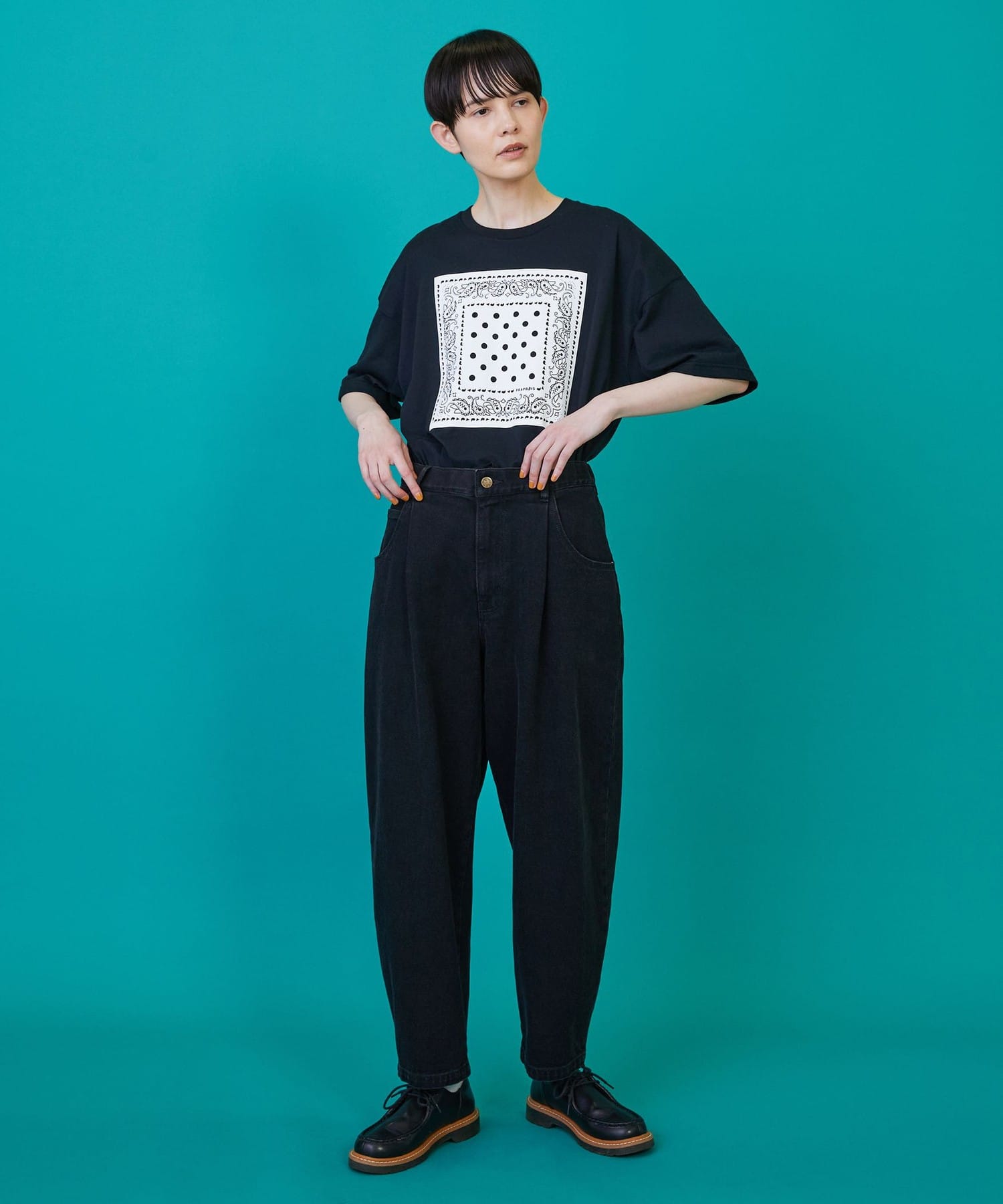 カーブデニム③（パンツ） ブルー 0サイズ