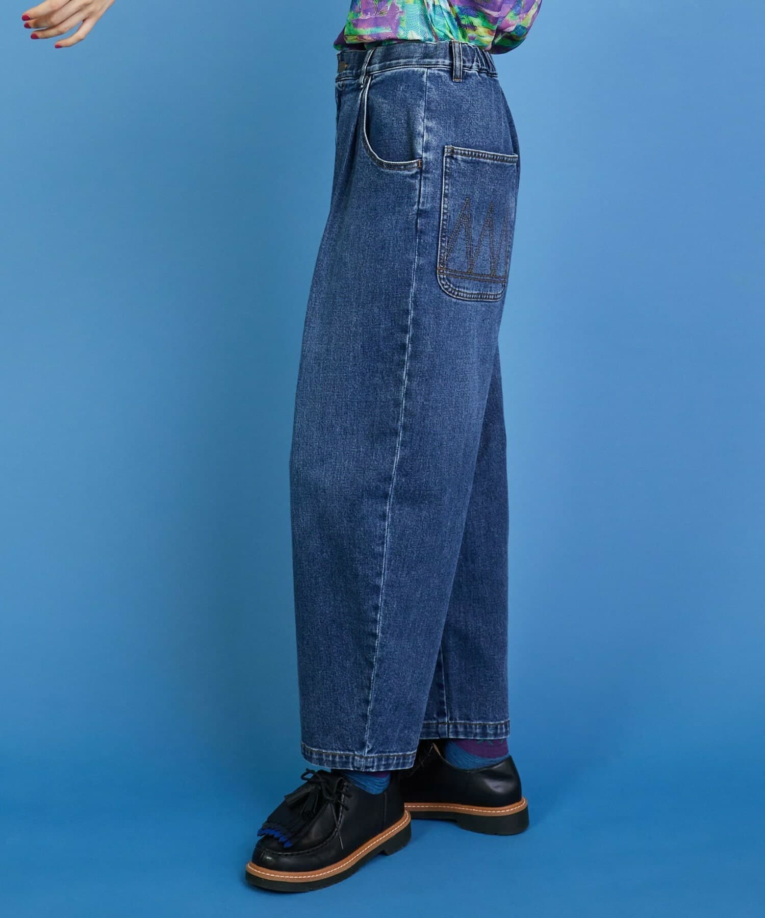 カーブデニム② ケミカル 1サイズ