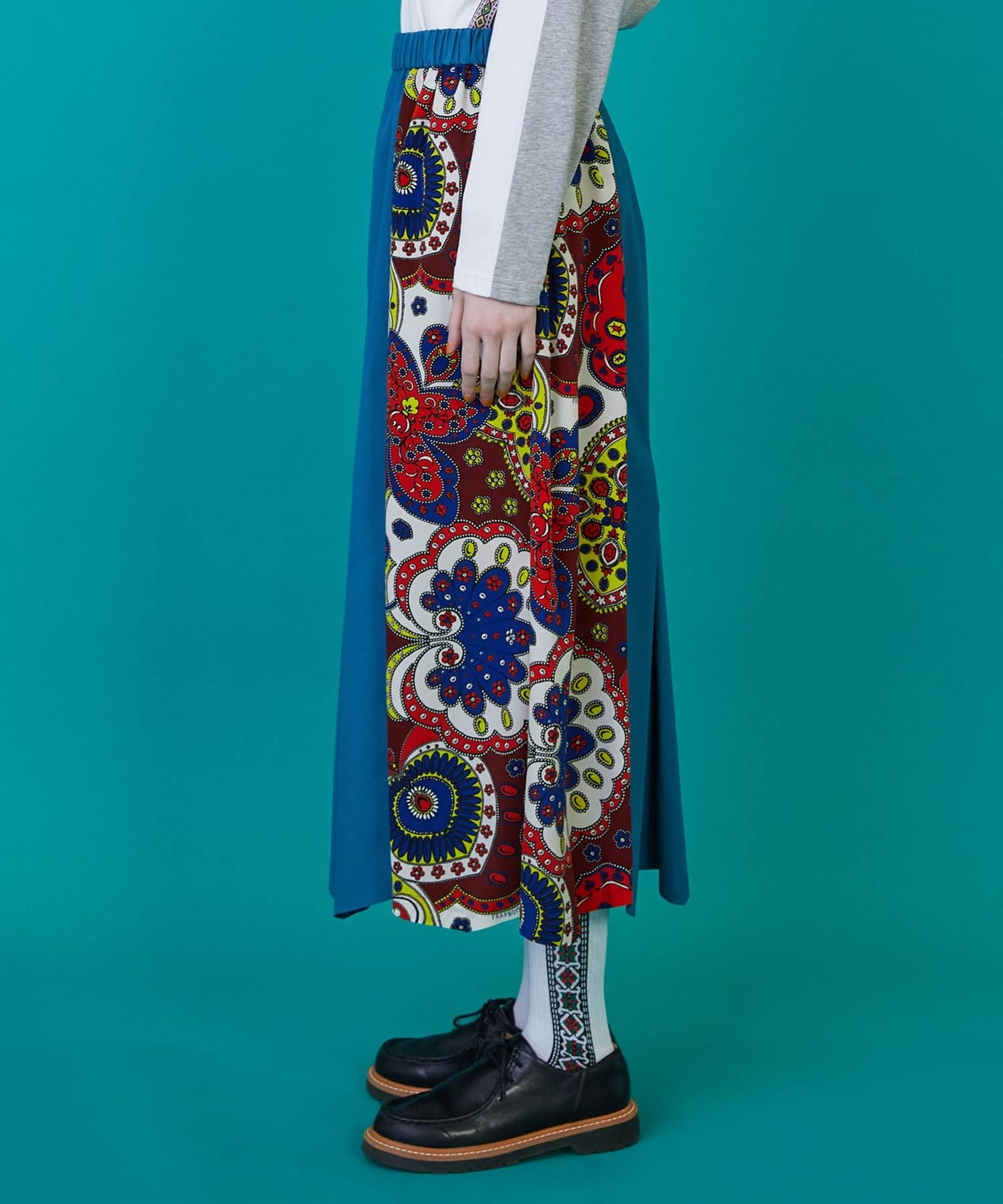 スカーフル（スカート） ブルー 1サイズ