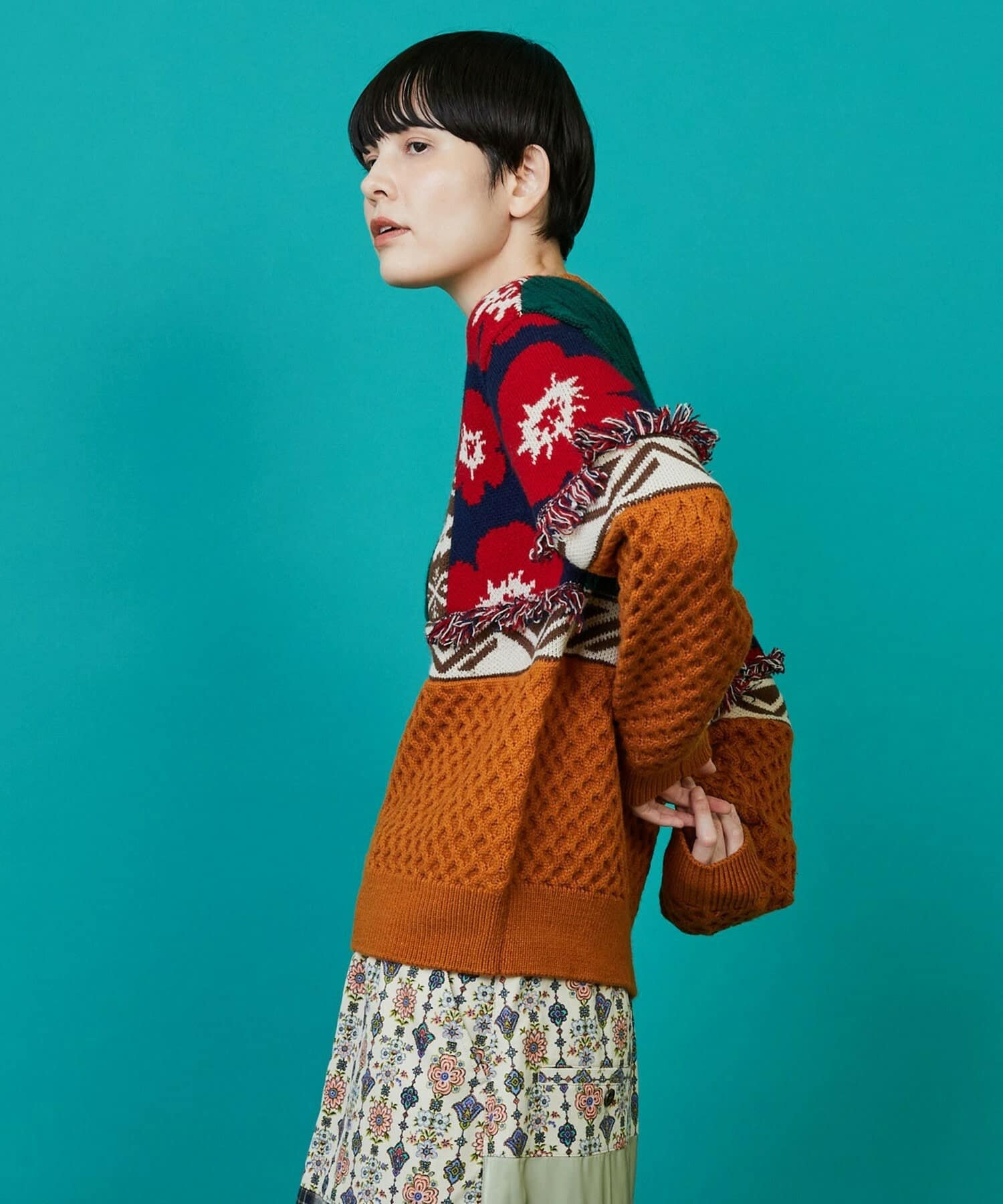 PWセーター キャメル 1サイズ