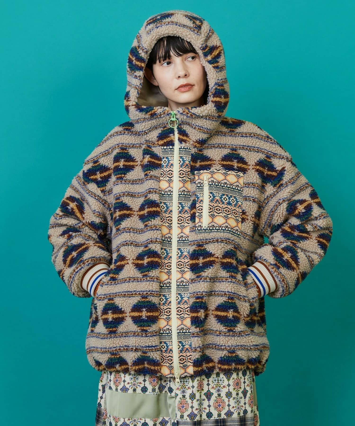 ボアクロア ベージュ 0サイズ