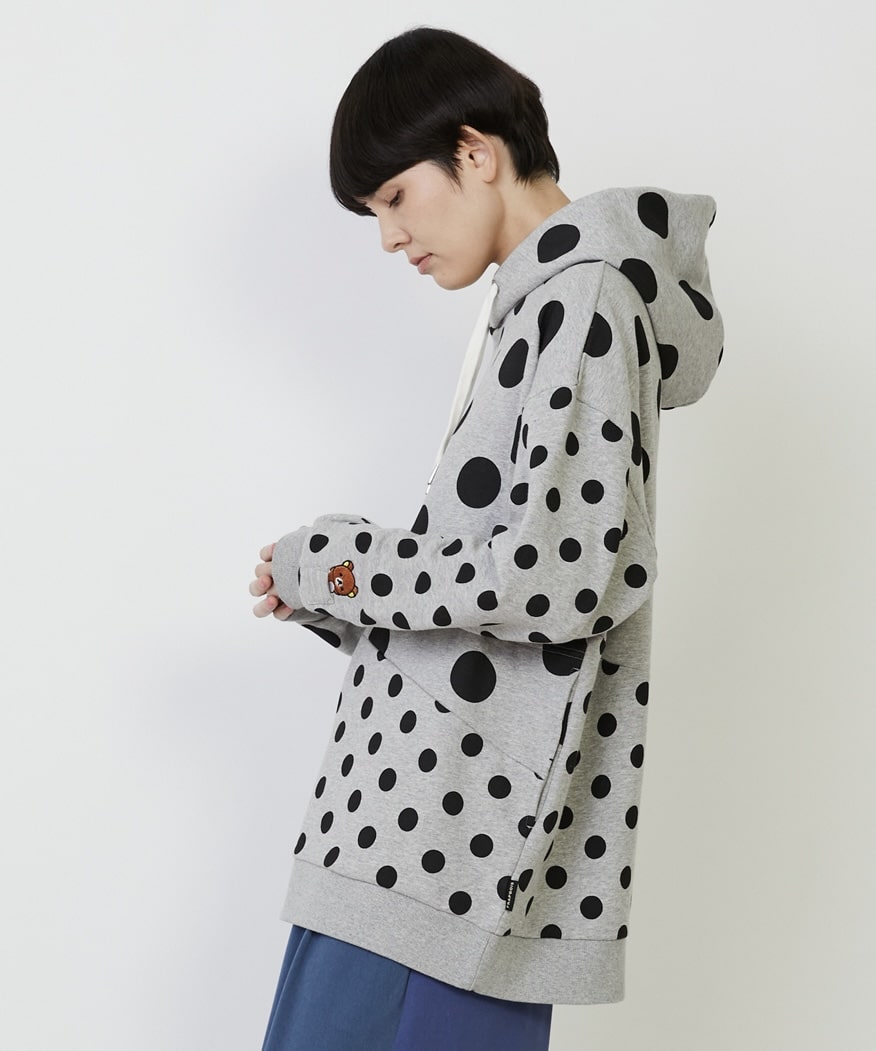 FRAPBOIS×Rilakkuma オーバーサイズスウェット グレー 1サイズ