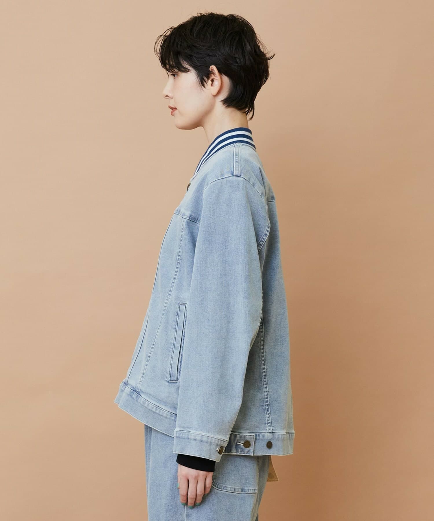 ムーブデニム（ジャケット） アッシュ 1サイズ