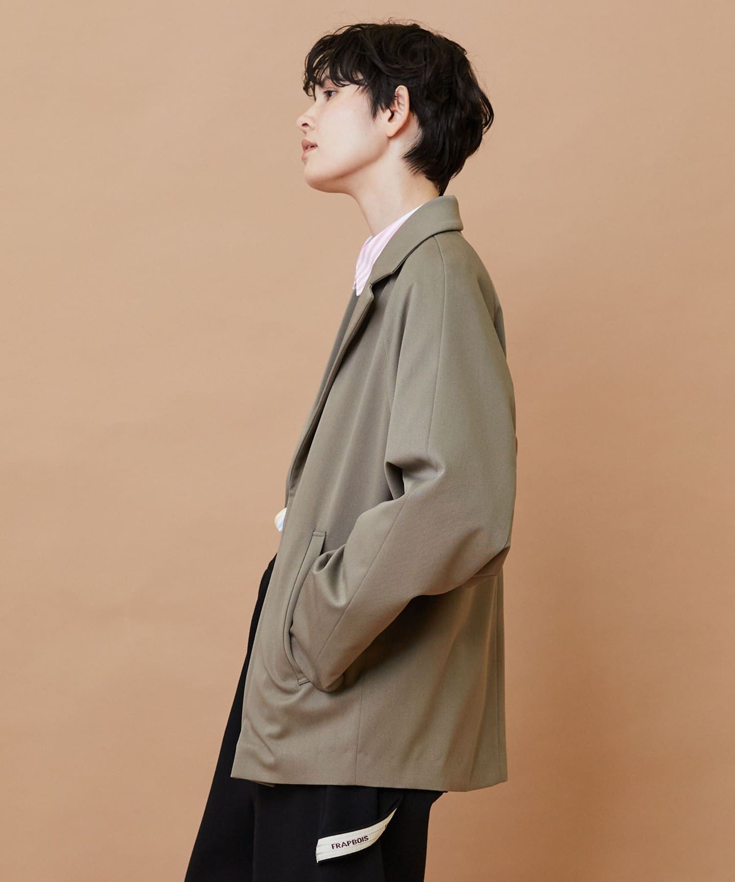 ブレイザー グレージュ 1サイズ