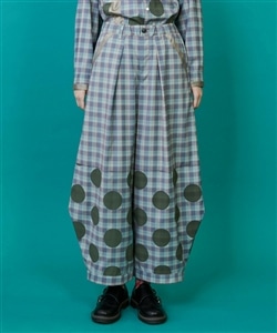 ブルー系チェック