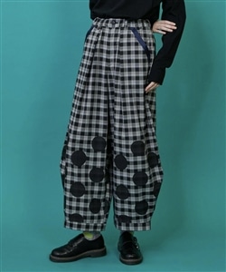 ブラック系チェック