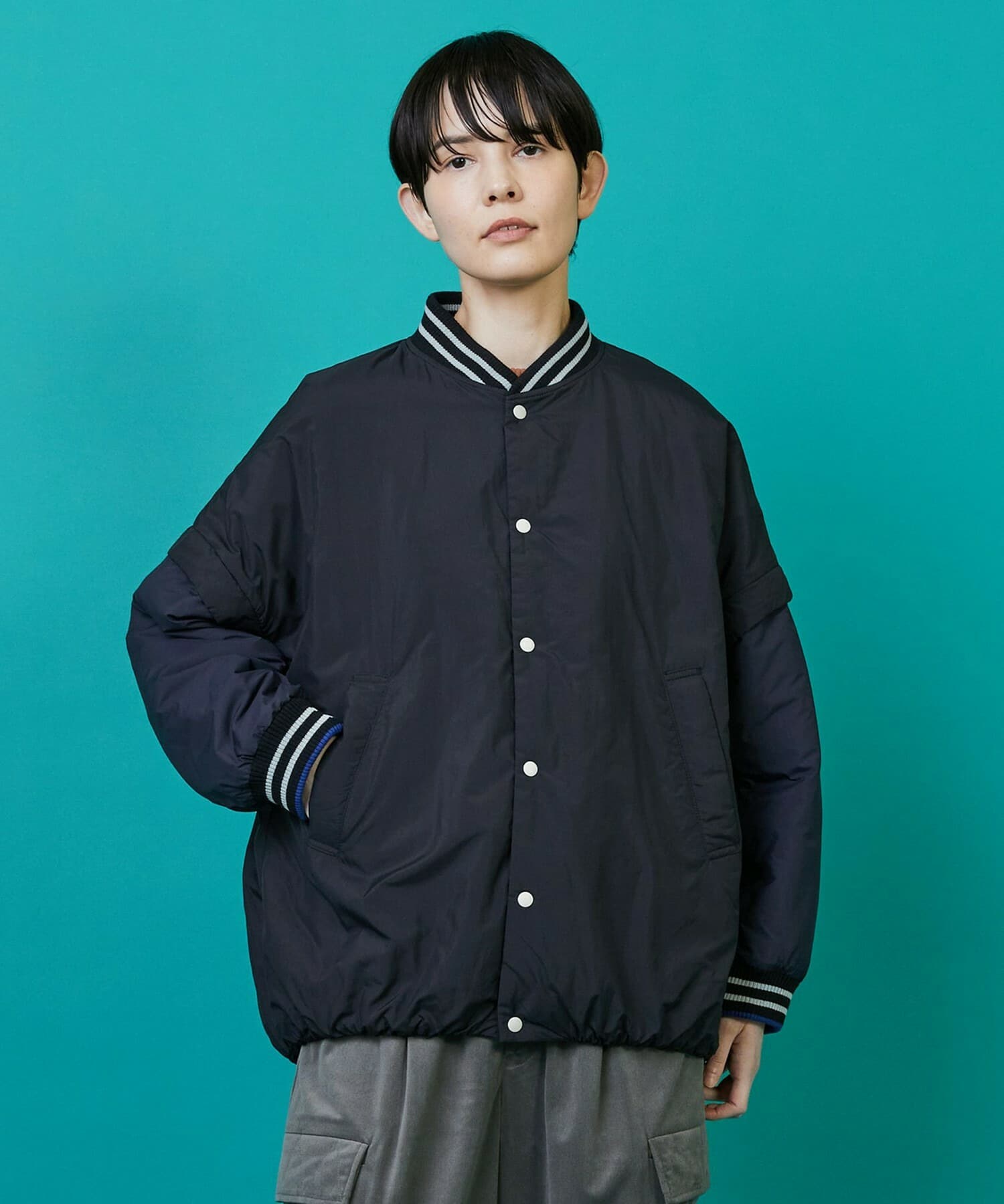 ブラック×ネイビー