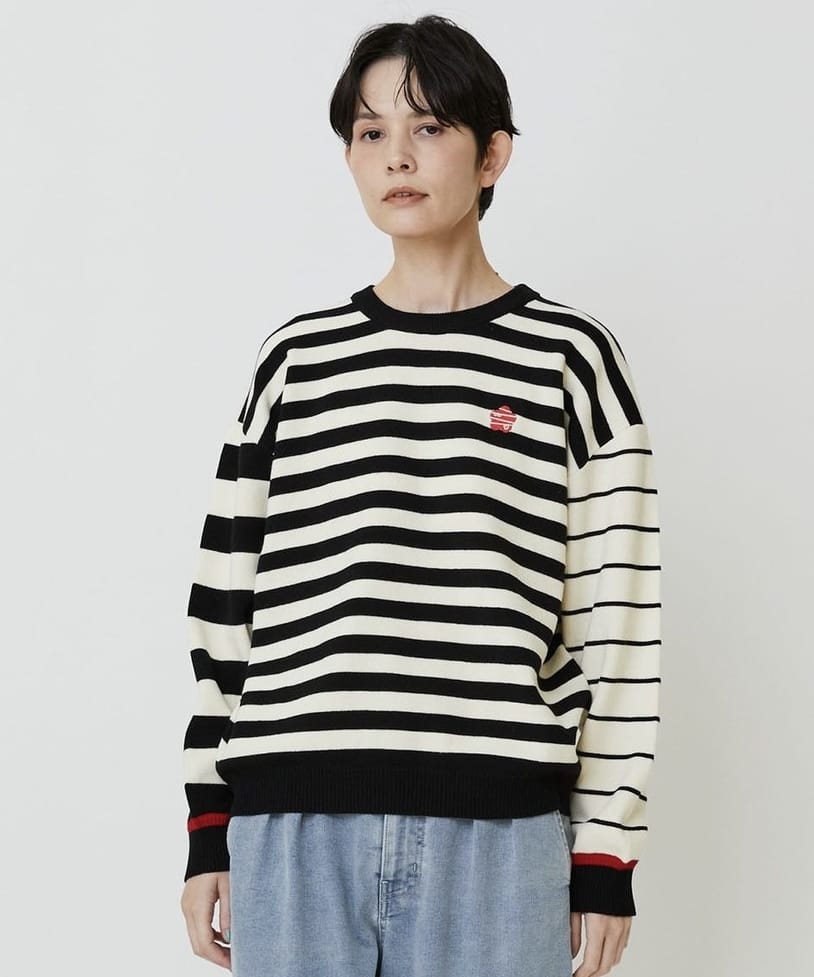 オフホワイト×ブラック