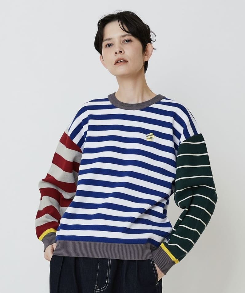 ホワイト×ブルー