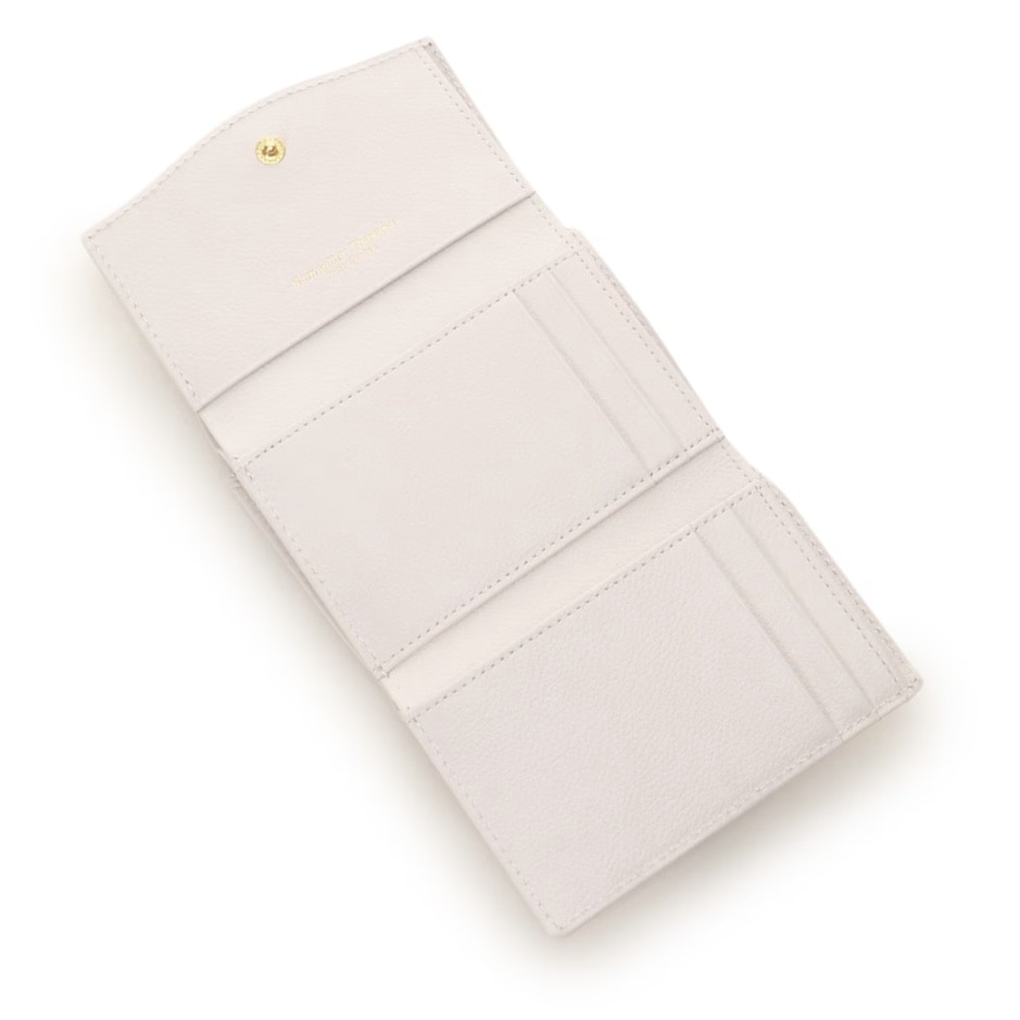 クリアハートビジュー 折財布