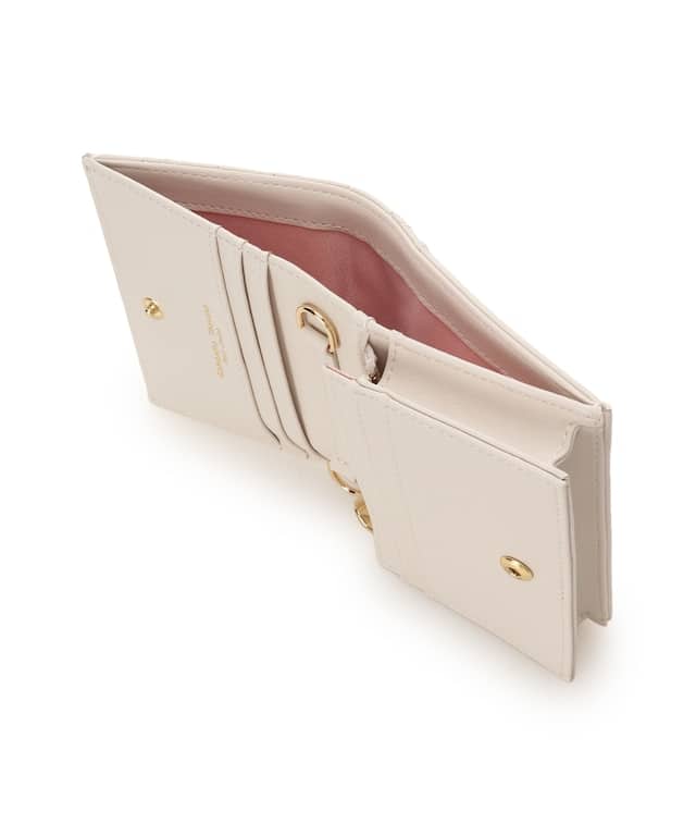 ハートキルト　ミニ財布