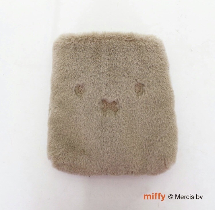 【ミッフィー(miffy)  ミニショルダー　モコモコファー　6042 ミルクティー】