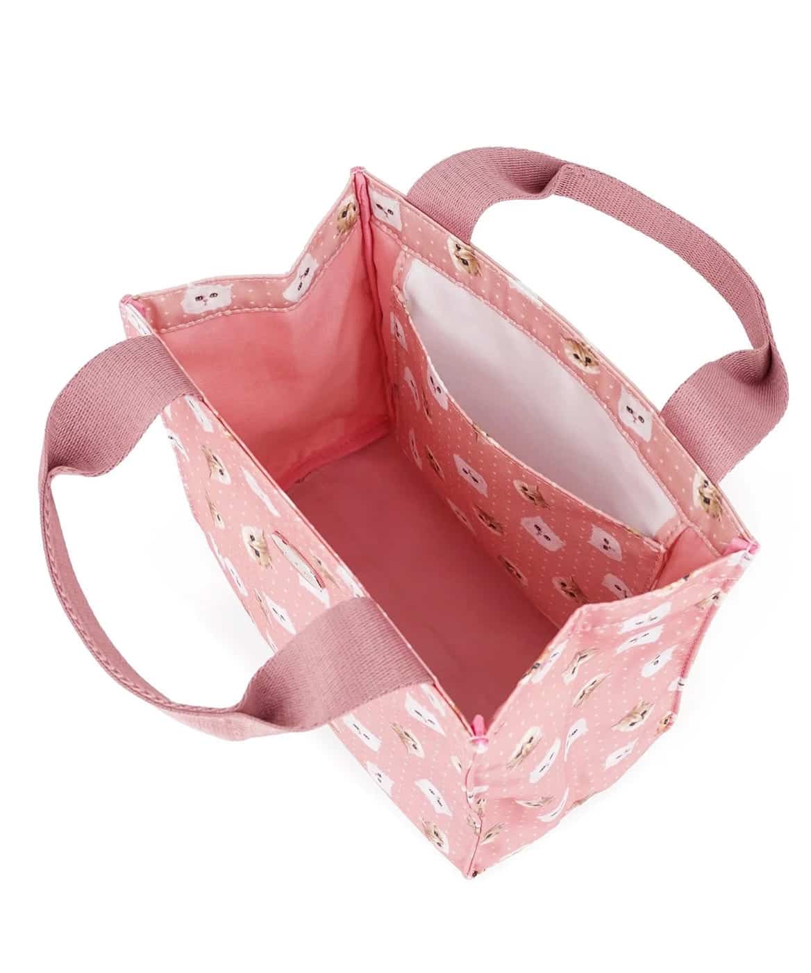 Paul&JOE 【ポールアンドジョー】ランチトートバッグ　オレンジ（ピンク系）