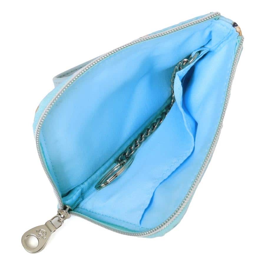 Paul&JOE 【ポールアンドジョー】リール付きコインパスケース　ブルー