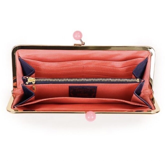  ESSENCE OF POISON　がま口長札　ブラック