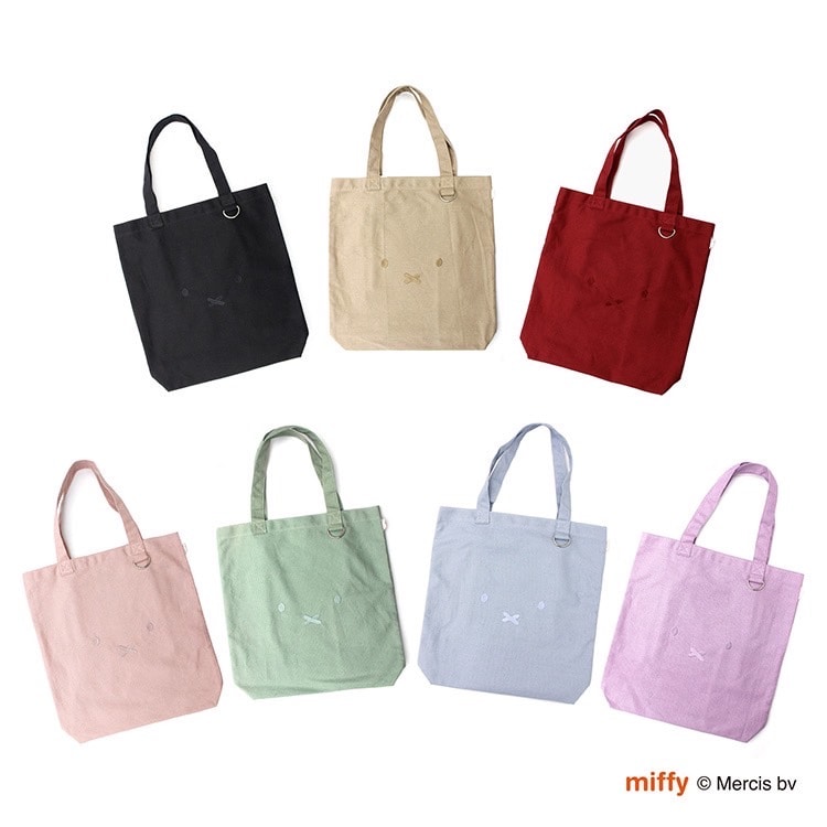 miffi ミッフィー　2024限定カラー　トートバッグ B266ピンクフェイス