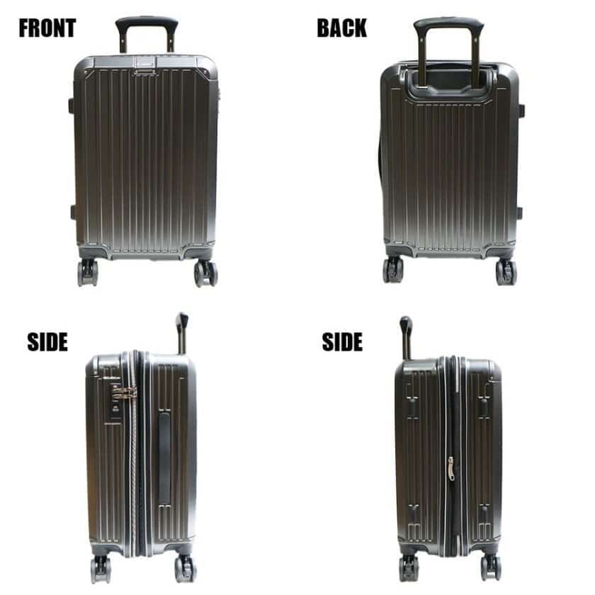 [FINE NEXT]スーツケース機内持ち込みサイズ　　シルバー
