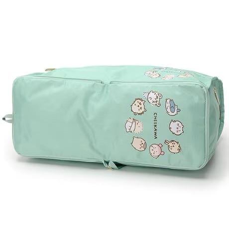 ちいかわ折り畳みボストン　ミントグリーン