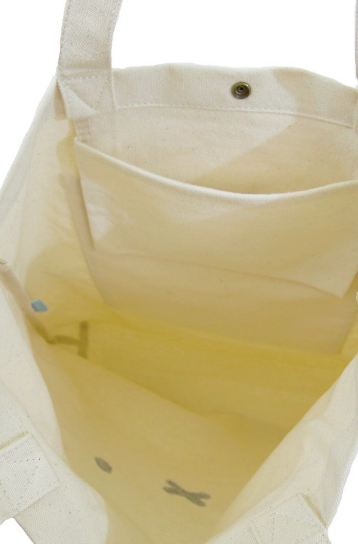 ミッフィ　トートバッグ 　フェイスナチュラル　namida