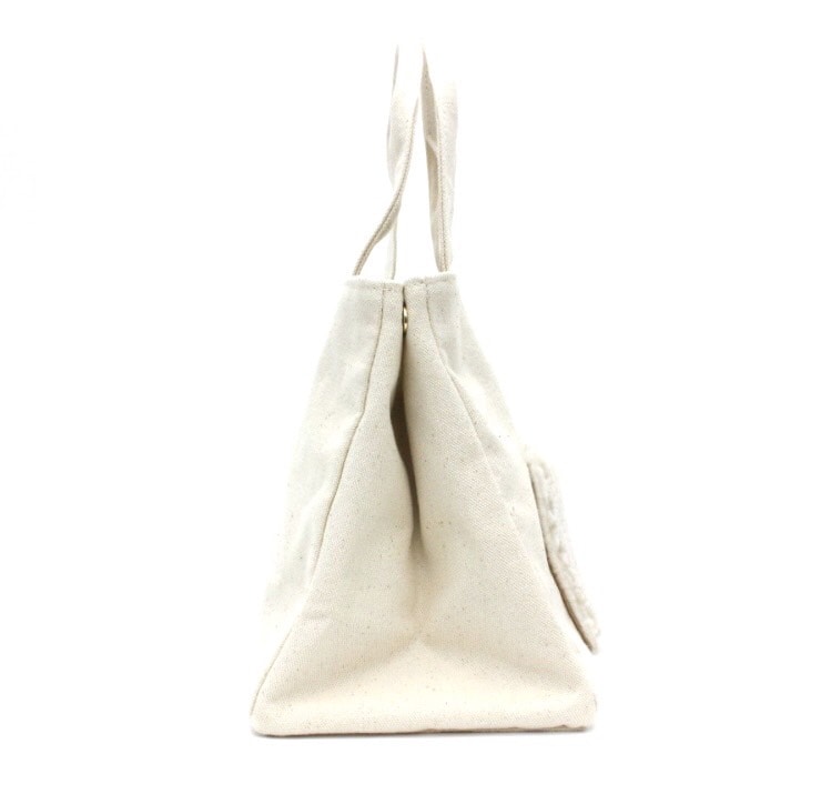 【miffy】ミッフィー　サイドボタンボア付ミニトート　6040WH