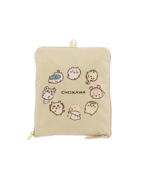 ちいかわ折り畳みボストン　ベージュ