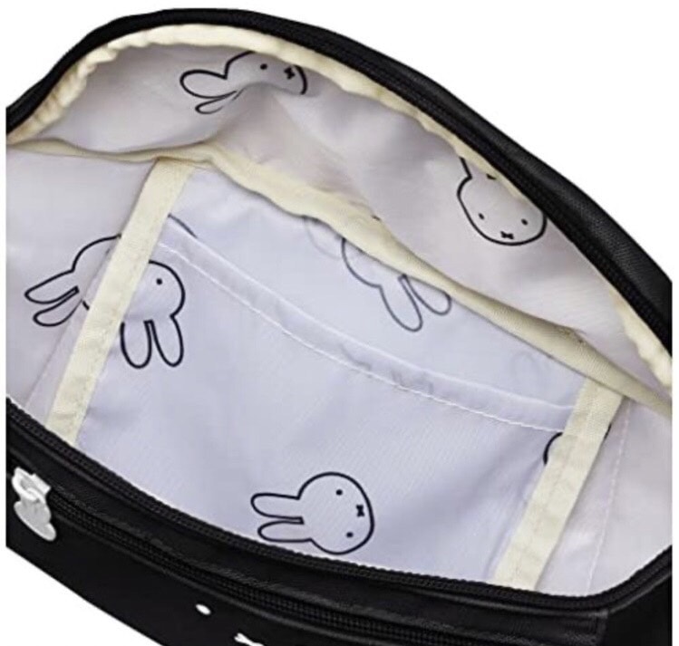 新作！【ウエストポーチ ミッフィー(miffy) 】6049　BK
