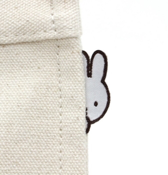 【miffy】ミッフィー　ボア付２WAYトート　6033WH