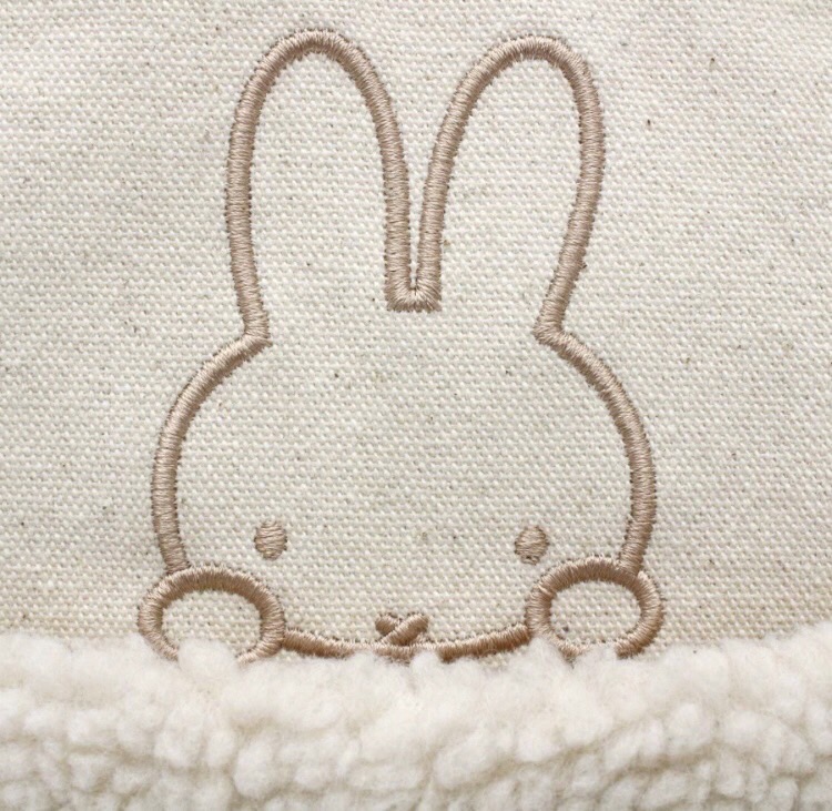 【miffy】ミッフィーボアたっぷりトート　6070WH