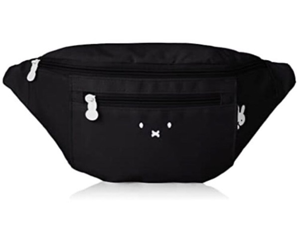 新作！【ウエストポーチ ミッフィー(miffy) 】6049　BK