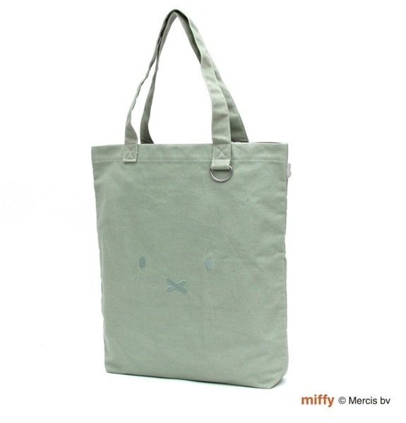 miffi ミッフィー　2024限定カラー　トートバッグ B267グリーンフェイス