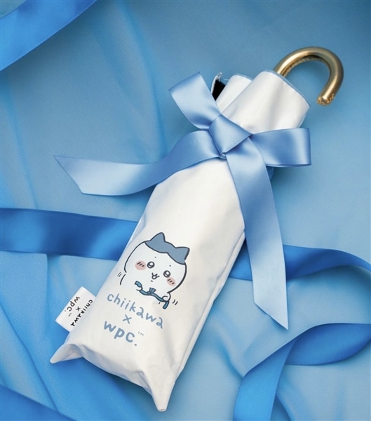 【ほめられリボン・ブルー】〈ちいかわ×WPC〉コラボ晴雨兼用傘　￥4840