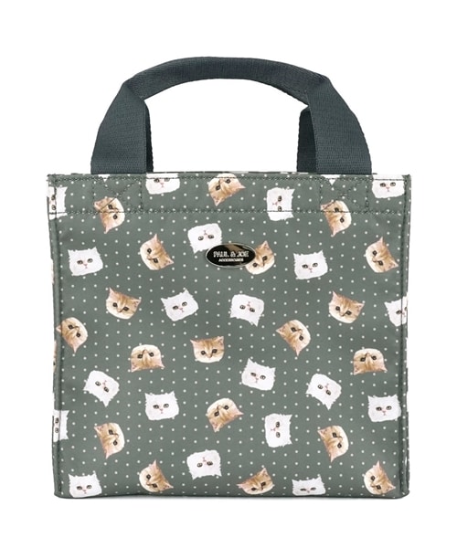 Paul&JOE 【ポールアンドジョー】ランチトートバッグ　グレー