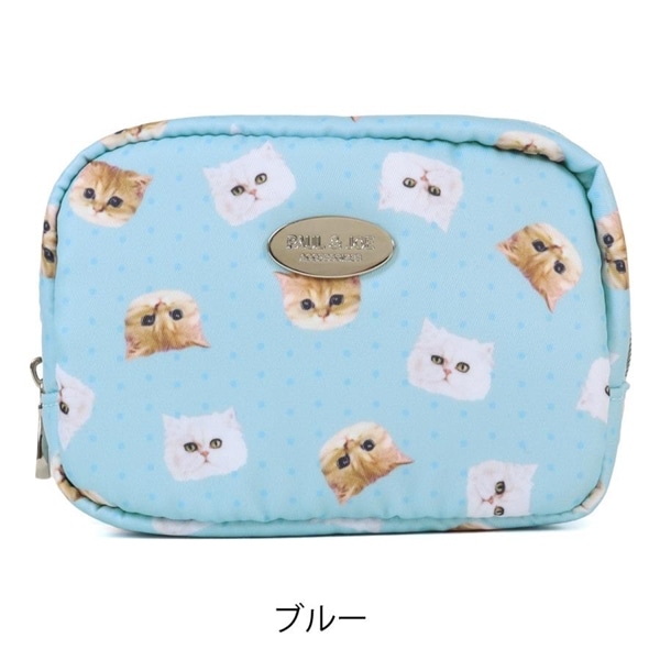 Paul&JOE 【ポールアンドジョー】ポーチ　ブルー