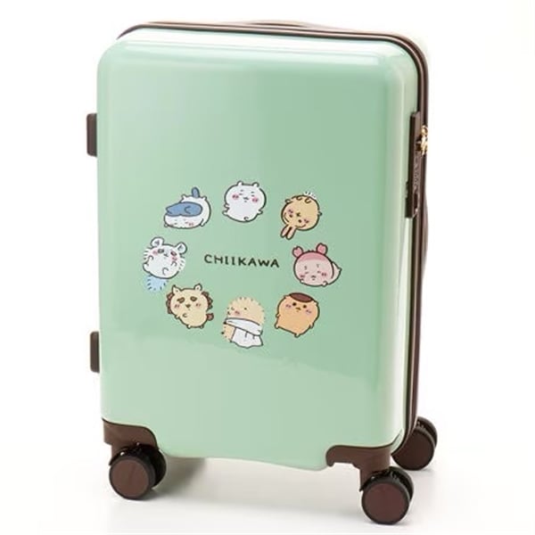 ちいかわスーツケース　35L　ミントグリーン