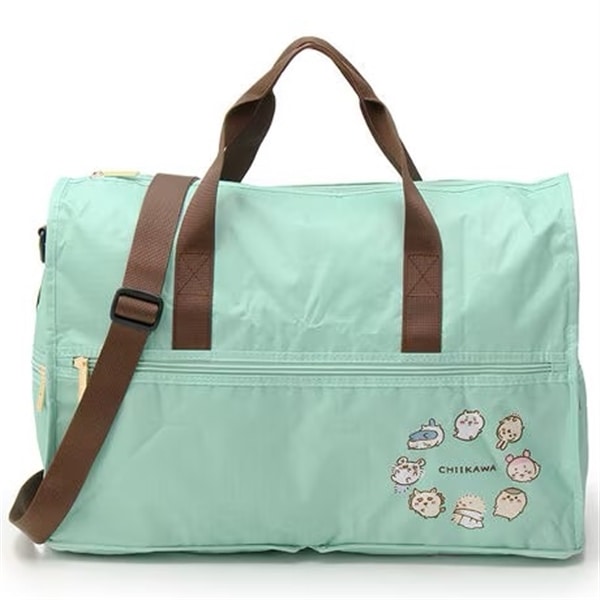 ちいかわ折り畳みボストン　ミントグリーン