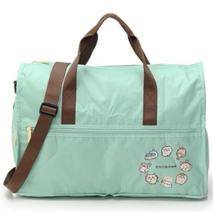 ちいかわ折り畳みボストン　ミントグリーン