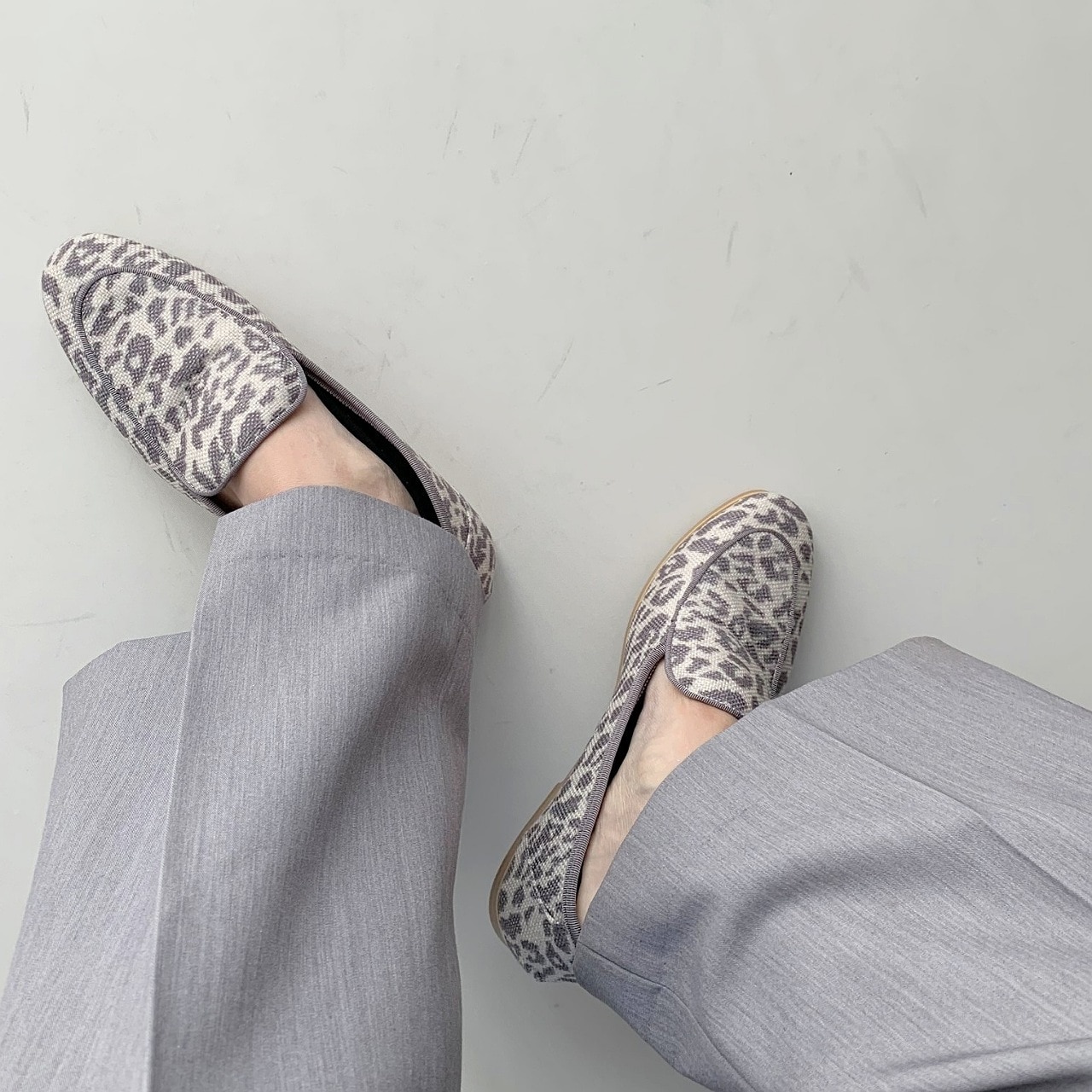 マテリアルローファー ブラック L/38