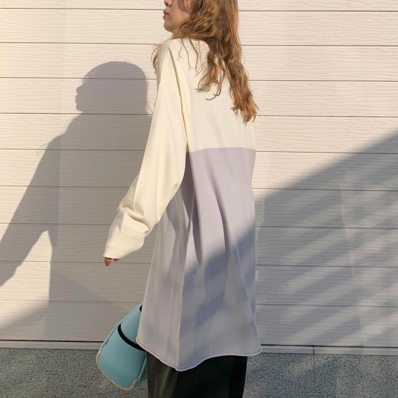 ロゴニット ホワイト Free