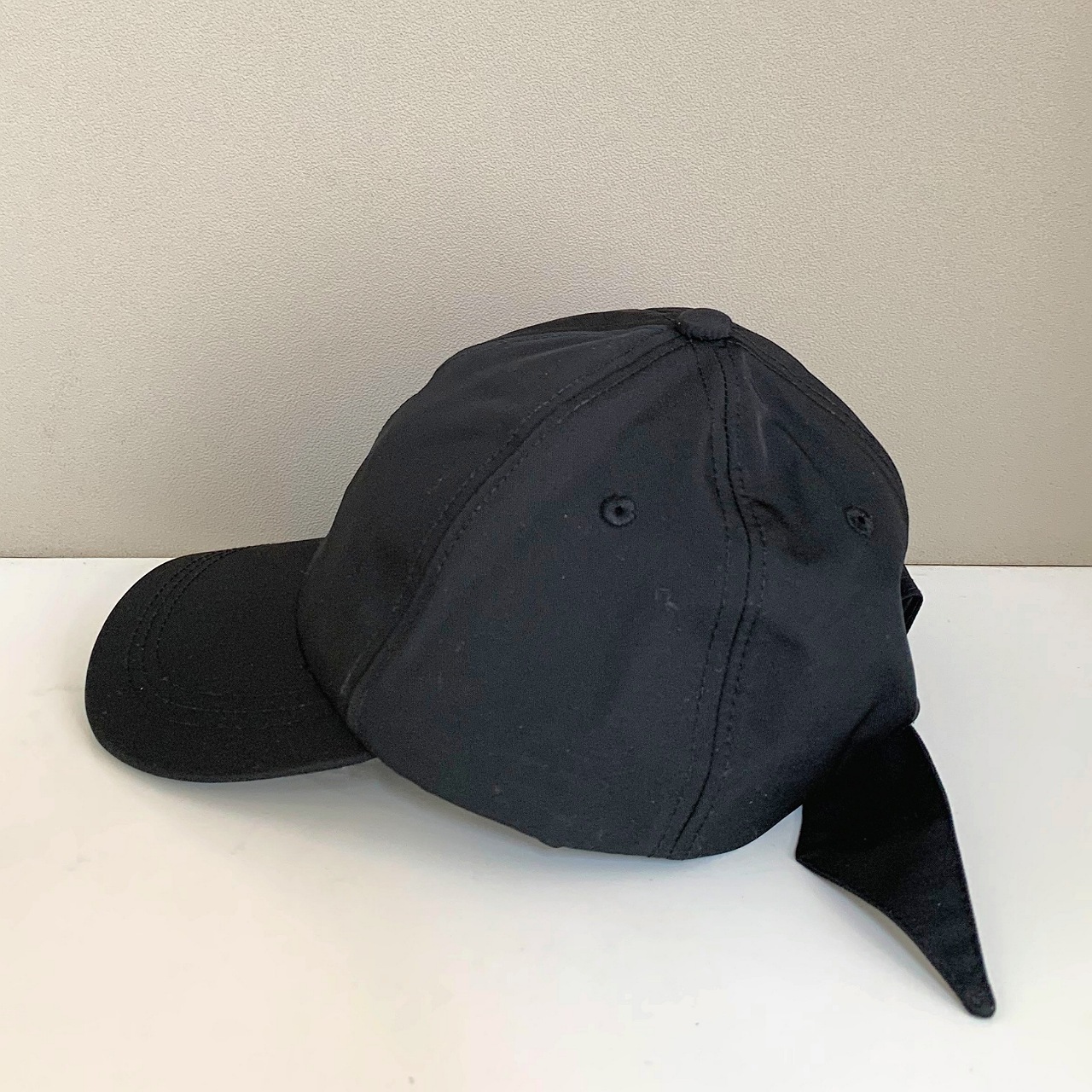 リボンキャップ ブラック Free