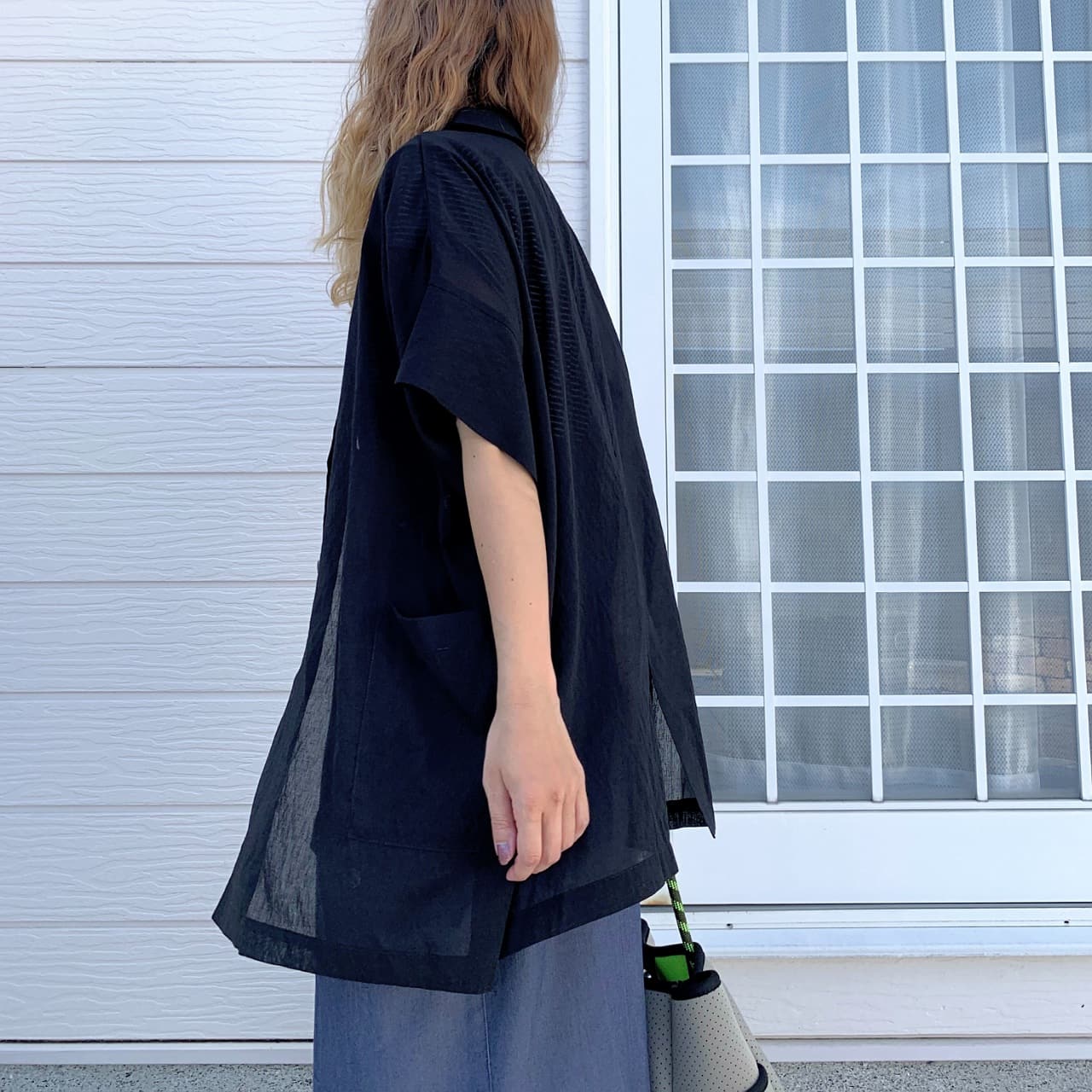 ハイツイストシアージャケット ブラック Free