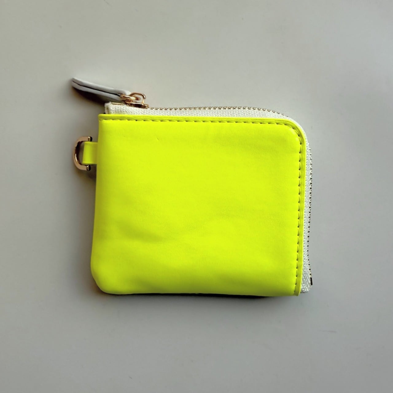 モノグラムミニウォレット グリーン×イエロー Free