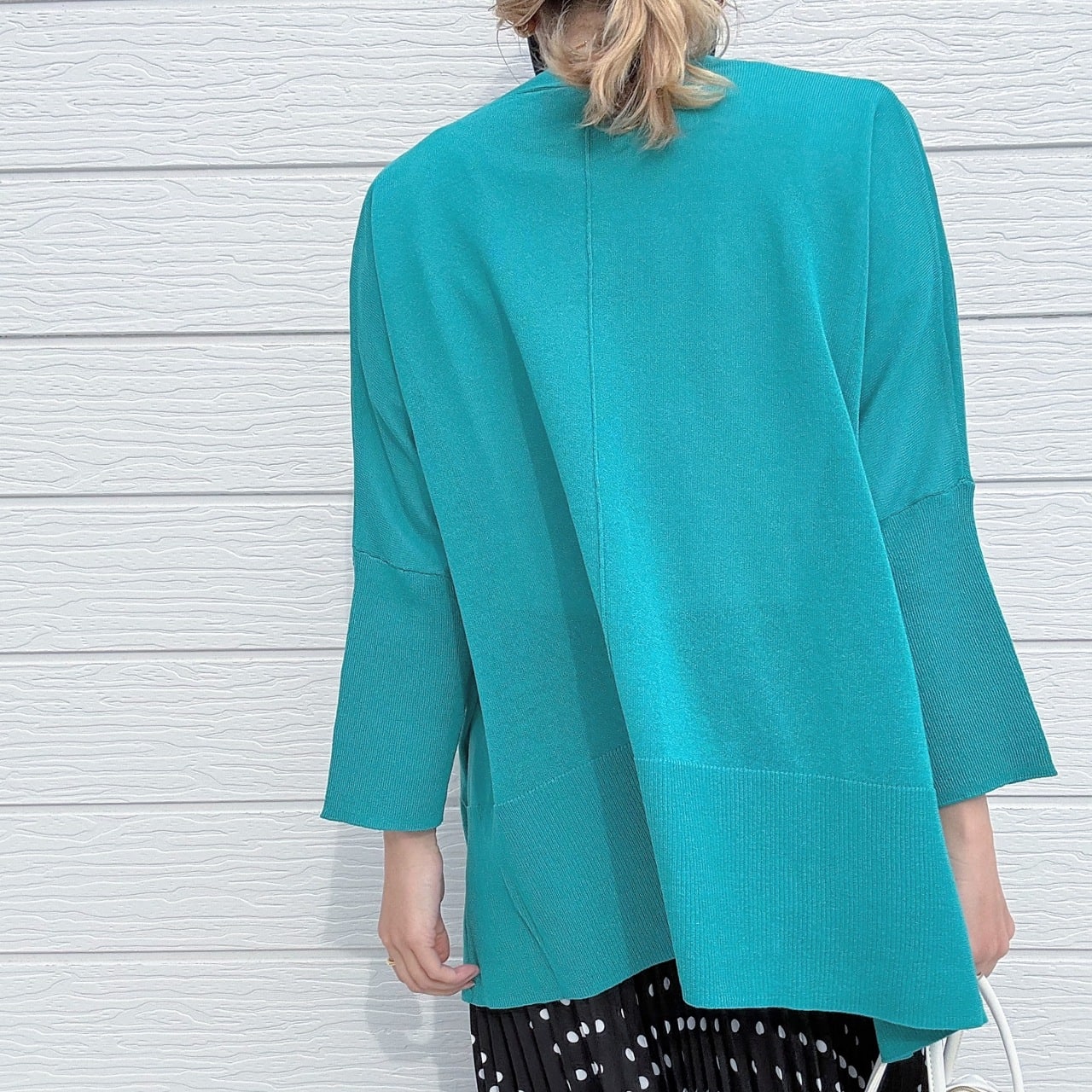 接触冷感BOXカーデ グリーン Free